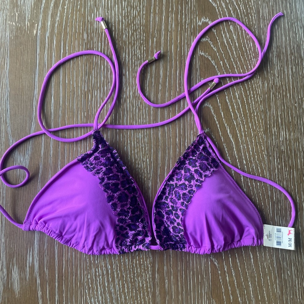 NWT Victoria’s Secret pink size medium bikini top